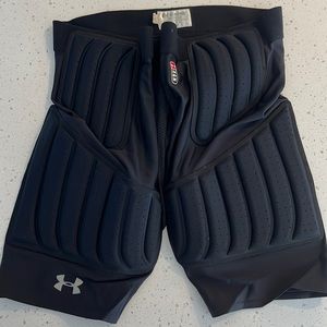 Under Armour- MPZ 4-Pad Girdle (padded compression shorts) w Cup/tailbone slots